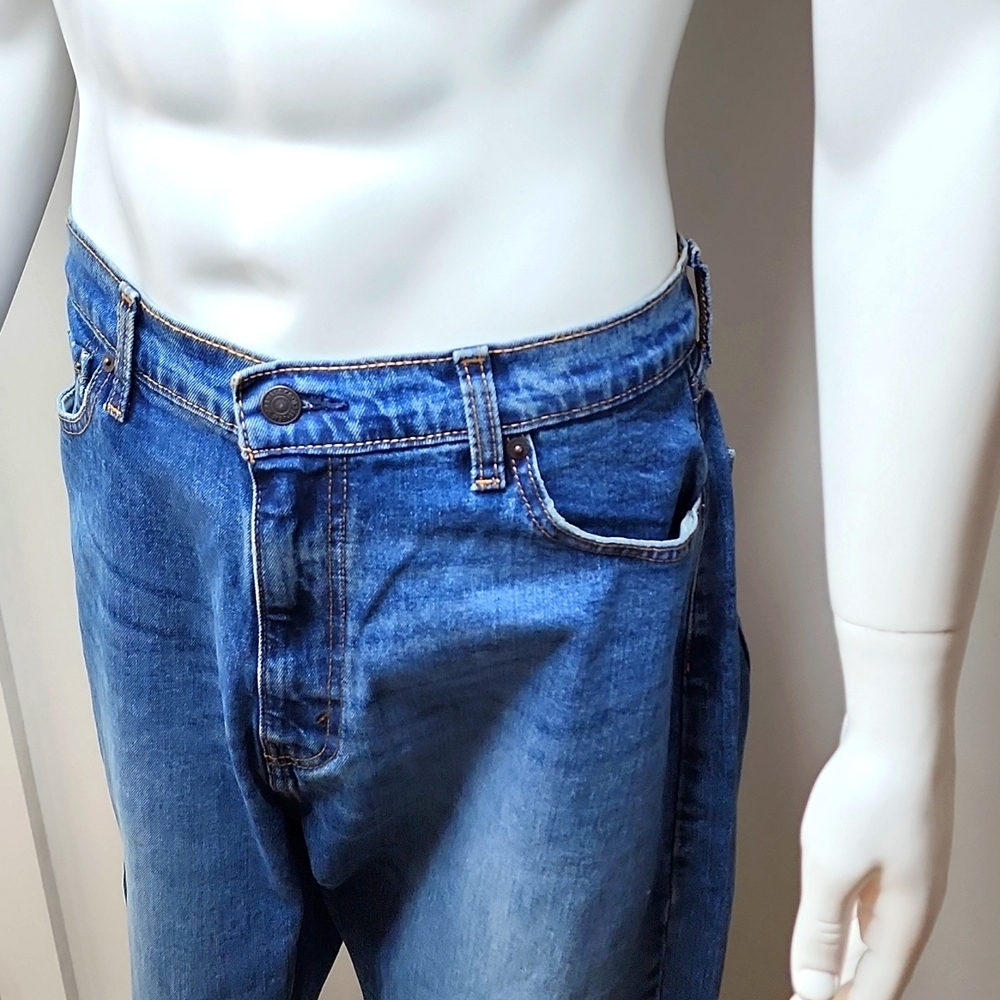 LEVI'S 511 / 505 BLUE JEANS 38X30, SLIM FIT LEVI’S FLEX - Picture 3 of 16